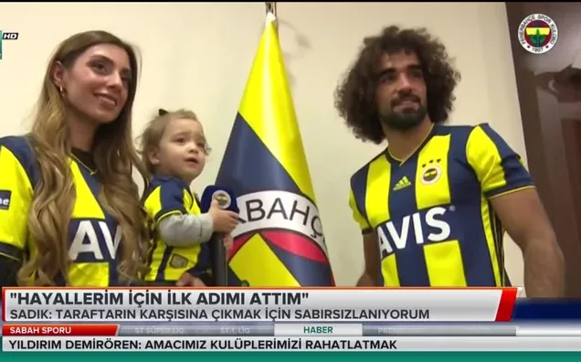 Sadık formayı giymek için sabırsız
