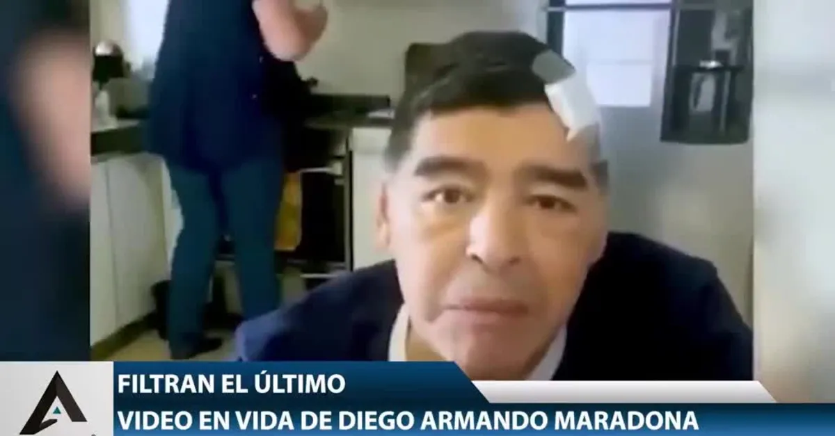 Maradona'nın son sözleri yürek burktu!