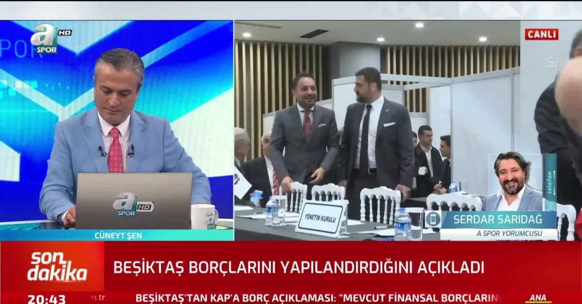Beşiktaş'tan yapılandırma açıklaması