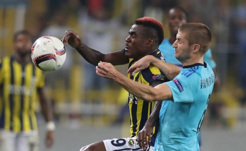 Fenerbahçe - Feyenoord maçından kareler