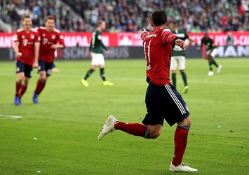 Bayern Münih, Wolfsburg deplasmanında güldü