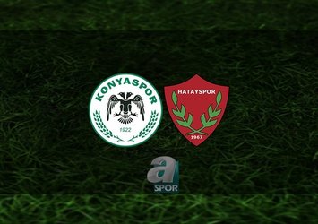 Konyaspor - Hatayspor | CANLI