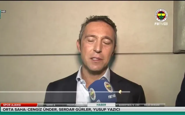 Ali Koç'tan kadro dışı açıklaması