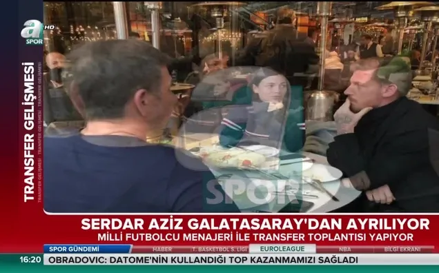 Serdar Aziz Galatasaray'dan ayrılıyor