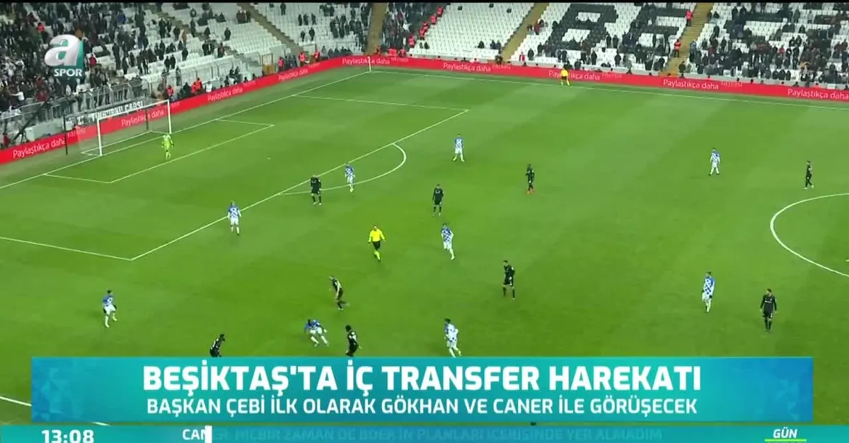 Beşiktaş'ta iç transfer harekatı