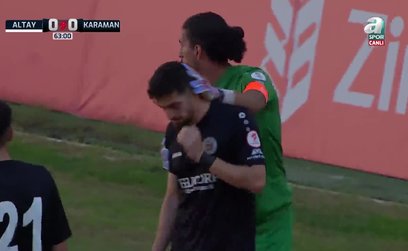 Altay 0-1 Karaman FK (MAÇ ÖZETİ)