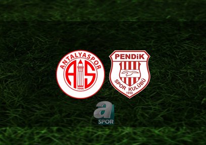 Antalyaspor - Pendikspor maçı ne zaman?
