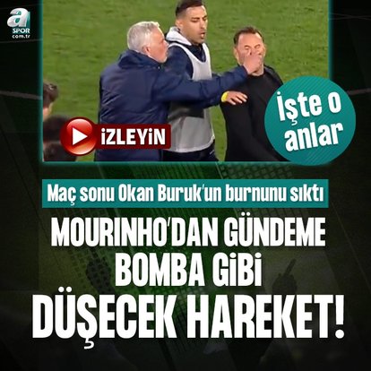 Mourinho’dan Buruk’a flaş hareket!