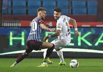 Trabzon'da puanlar paylaşıldı!
