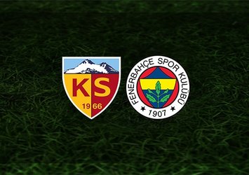 Kayserispor - Fenerbahçe | CANLI