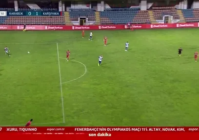 GOL | Karabükspor 1-1 Karşıyaka