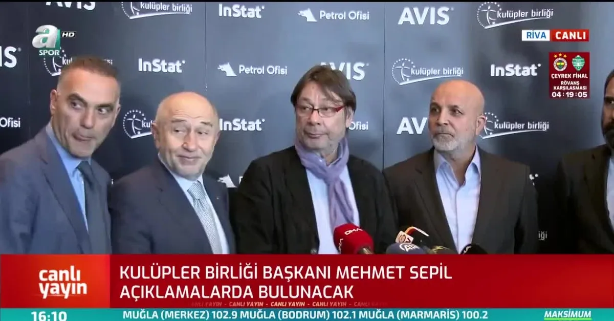 Kulüpler Birliği toplantısı sona erdi