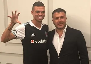 Pepe, Beşiktaş formasını giydi