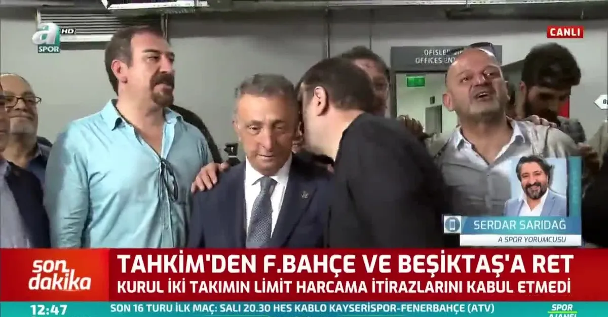 Tahkim'den Beşiktaş ve Fenerbahçe'ye ret