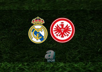 REAL MADRID - FRANKFURT MAÇI CANLI İZLE