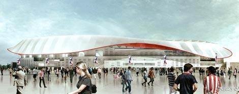 İşte Atletico Madrid’in yeni stadı: Estadio de la Peineta...