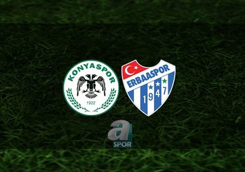 Konyaspor - Erbaaspor maçı CANLI İZLE
