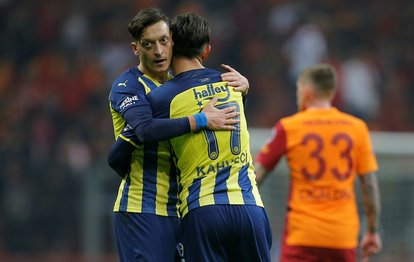 Galatasaray Fenerbahçe derbisi sonrası Mesut Özil açıklamalarda bulundu! Burada gol atmak beni çok mutlu etti
