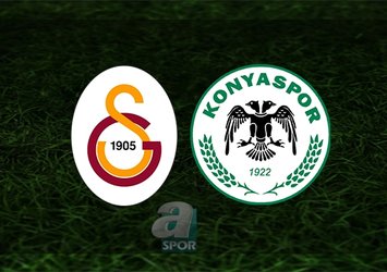 Galatasaray - Konyaspor | CANLI
