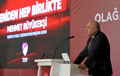 Mehmet Büyükekşi yeniden TFF başkanı seçildi!