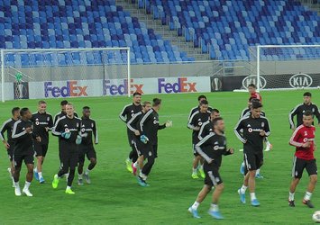 Beşiktaş'ta Bratislava maçı hazırlıkları tamamlandı