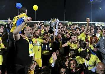 Ankaragücü ikincilik kupasını kaldırdı