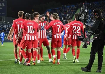 Atletico Madrid Şampiyonlar Ligi'ni garantiledi!