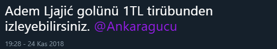 Sosyal medyanın Adem Ljajic tepkileri!
