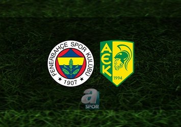 Fenerbahçe - AEK Larnaca maçı saat kaçta?