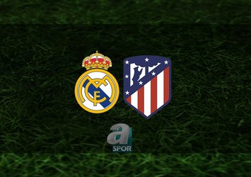 Real Madrid - Atletico Madrid maçı hangi kanalda?