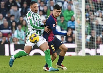Barça R. Betis'e diş geçiremedi!