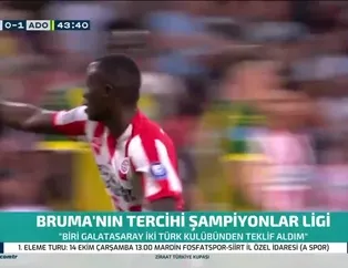 Bruma'nın tercihi Şampiyonlar Ligi