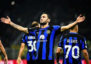 Inter Hakan'la kazandı!