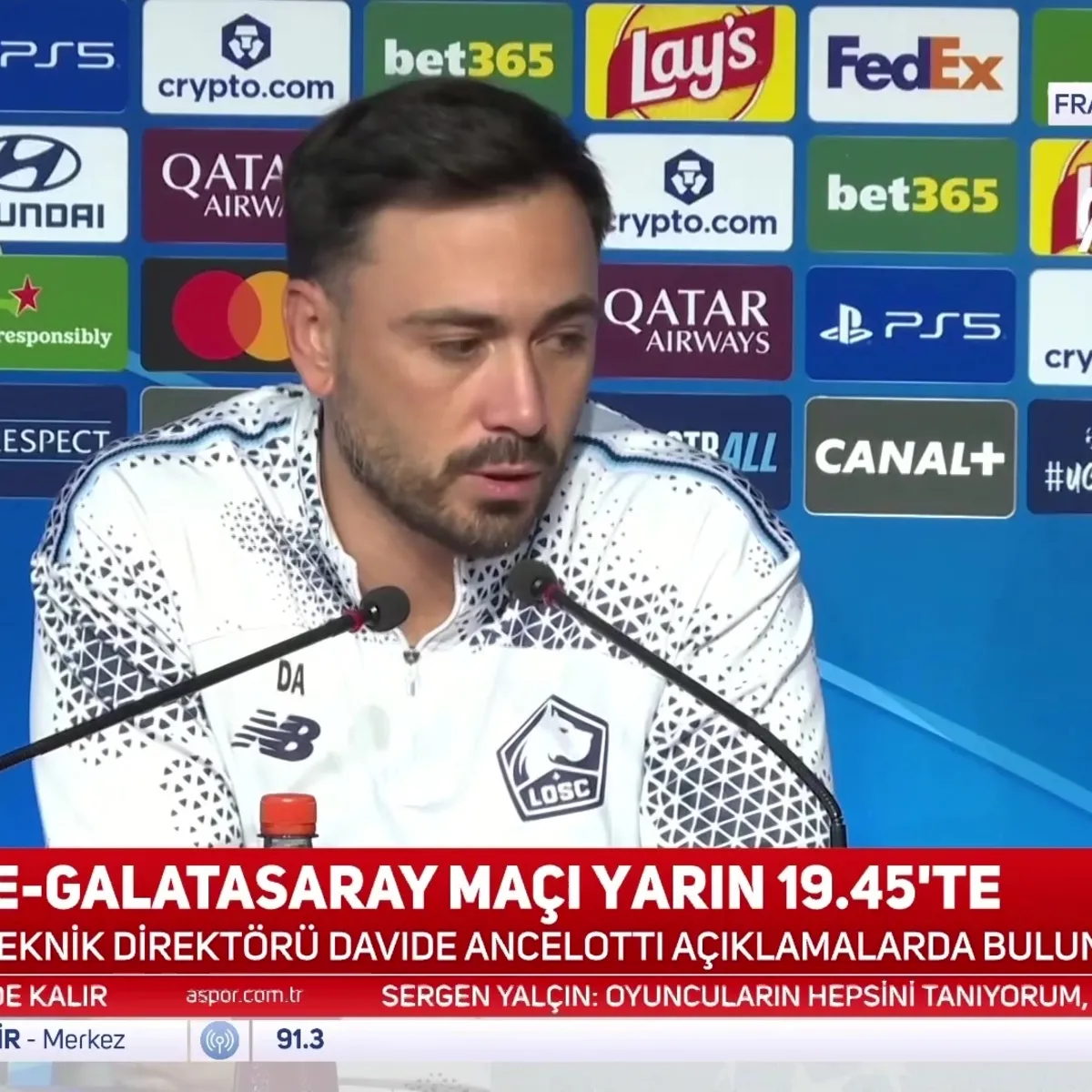 Davide Ancelotti’den Galatasaray maçı öncesi iddialı açıklama!
