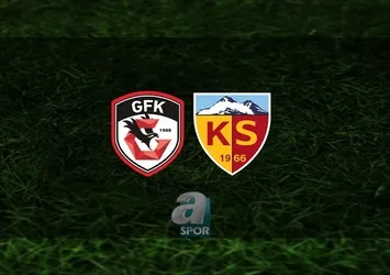 Gaziantep FK - Kayserispor | CANLI
