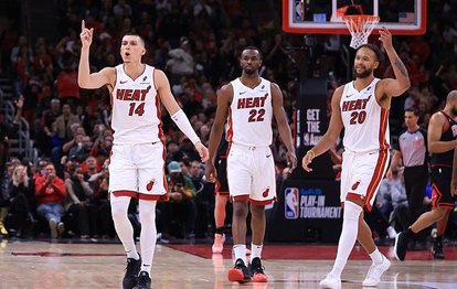 NBA play-in’de Heat, Bulls’u 109-90 yendi