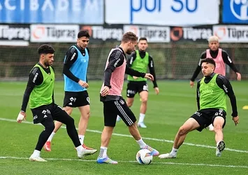 Beşiktaş'ta Göztepe mesaisi devam etti
