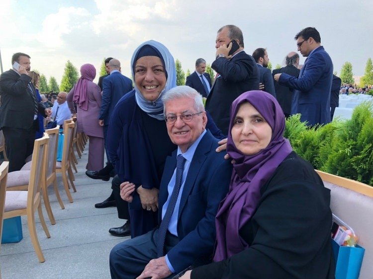 Beştepe’deki törene katılan ünlüler