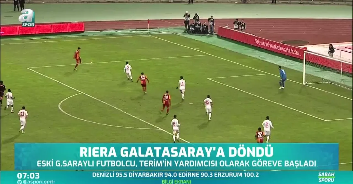 Riera Galatasaray'a döndü