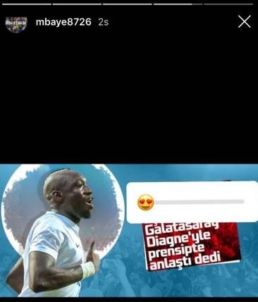 Diagne’den arka arkaya Galatasaray paylaşımları!