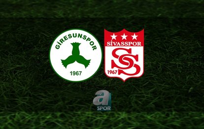GİRESUNSPOR SİVASSPOR MAÇI HANGİ KANALDA CANLI YAYINLANACAK? | Giresunspor Sivasspor maçı ne zaman, saat kaçta?