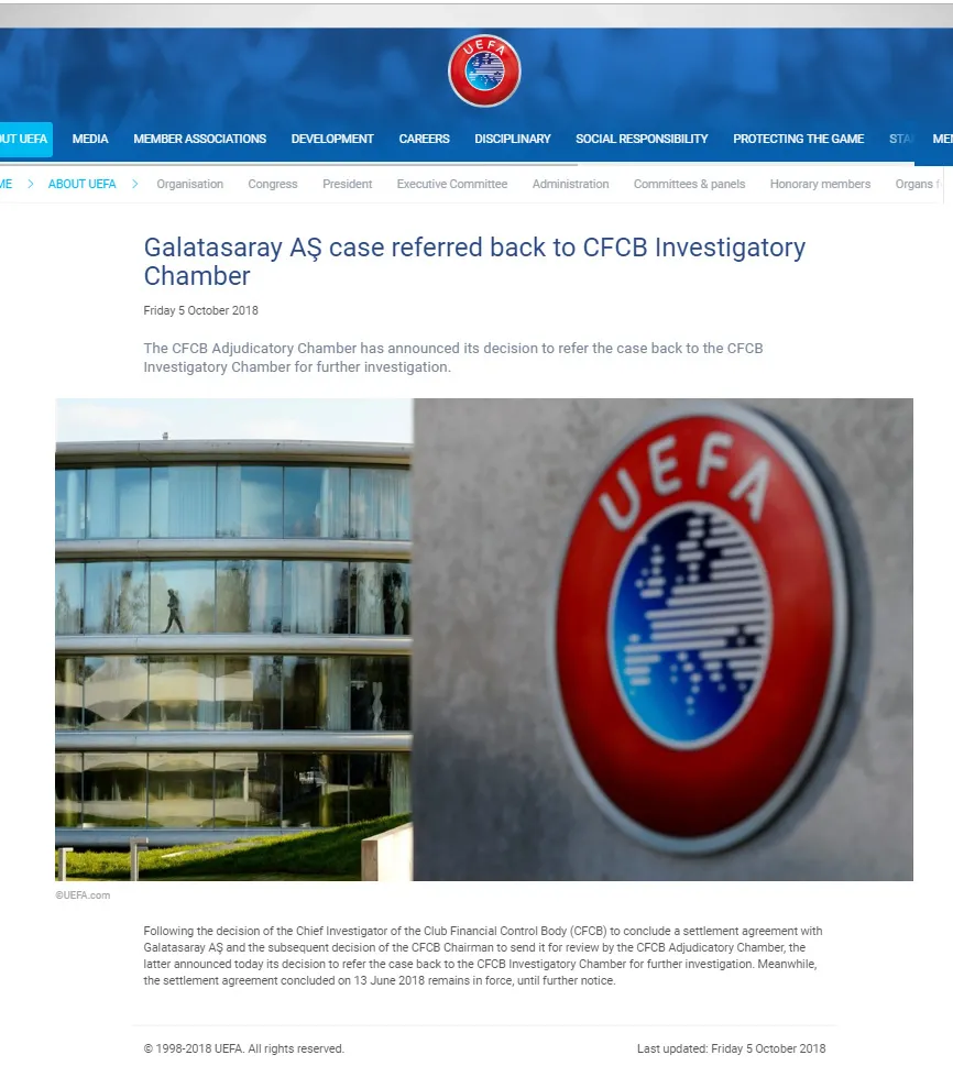 UEFA'dan flaş Galatasaray kararı! - 3