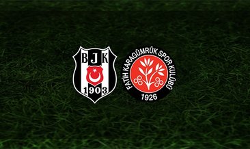 Beşiktaş - Karagümrük maçı saat kaçta? Hangi kanalda? | Süper Lig
