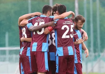 Trabzonspor'dan 2 gollü prova