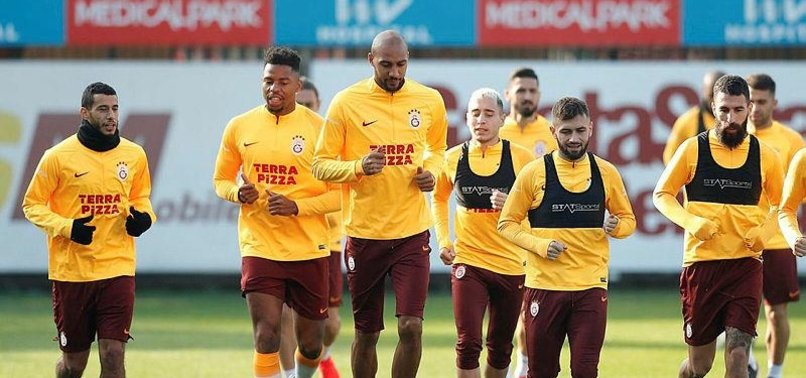 Galatasaray, PSG maçı hazırlıklarını sürdürdü