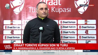 Mustafa Gürsel Bandırmaspor - Sivasspor maçı öncesi konuştu! "En iyisini yapmak istiyoruz"