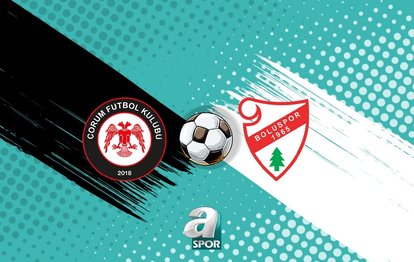 Arca Çorum FK-Boluspor maçı ne zaman ve saat kaçta? Hangi kanalda yayınlanacak?