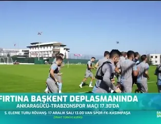 Trabzonspor Ankaragücü deplasmanında