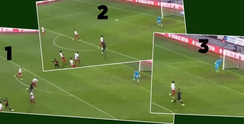 Galatasaray'ın 2 şutu direkte patladı! İşte o pozisyonlar... - 2