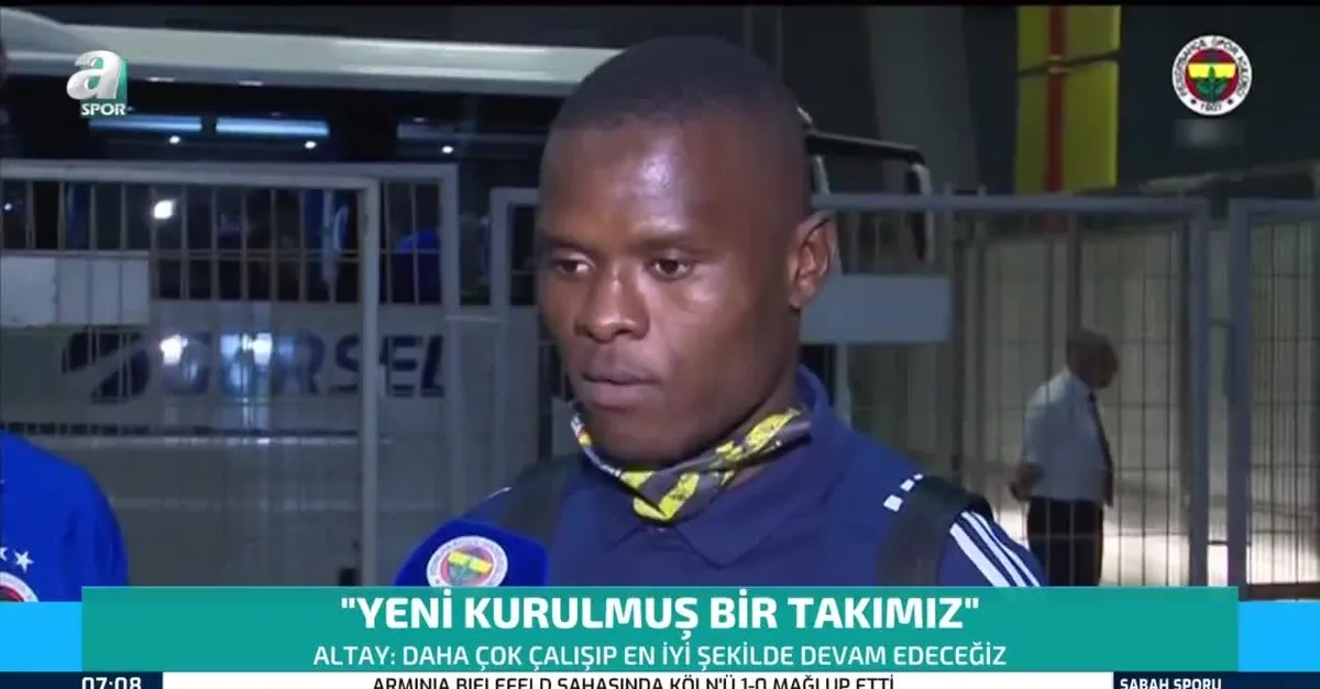 Samatta: Yeni kurulmuş bir takımız